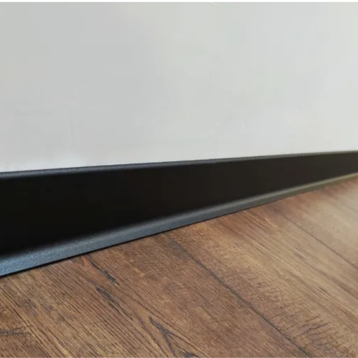 AL60, Plinta din aluminiu, Black Matt, 2.5m