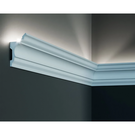 Потолочный плинтус KF717 (8.1 x 4.5 x 200cm)