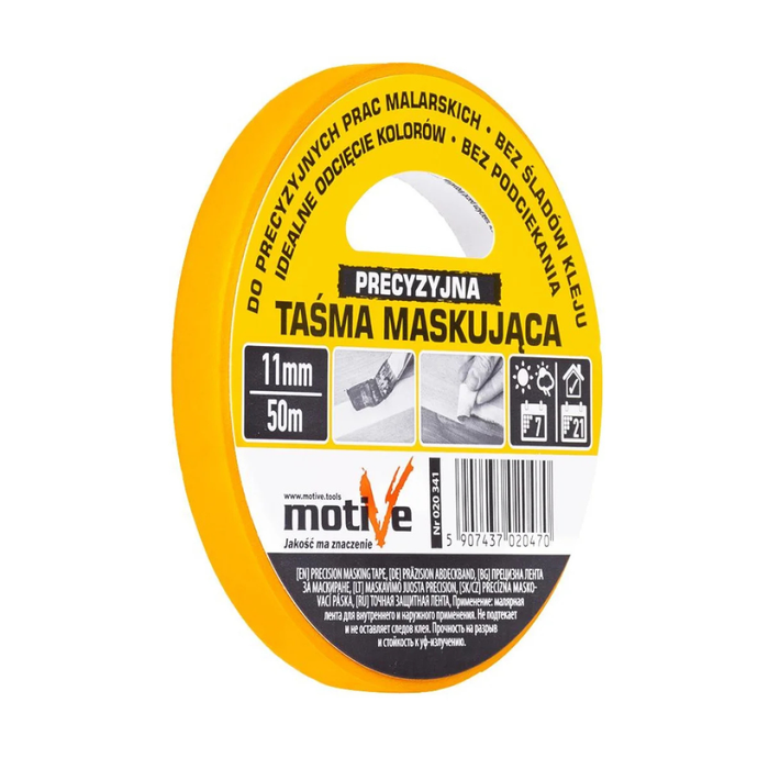 Точная малярная лента 11мм*50м Motive