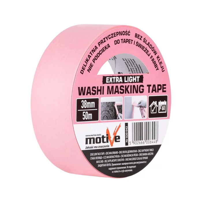 Bandă mascare Washi Extra Light 38mm x 50m Motive