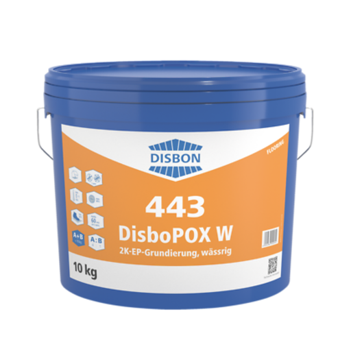 Răşină epoxidică transparentă DisboPOX W 443 2K-EP-Grundierung