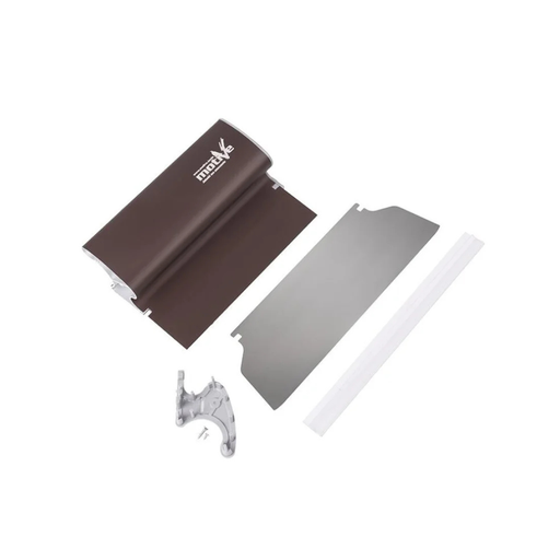 Шпатель профессиональный алюминиевый для гипса 250×0,3 мм Motive