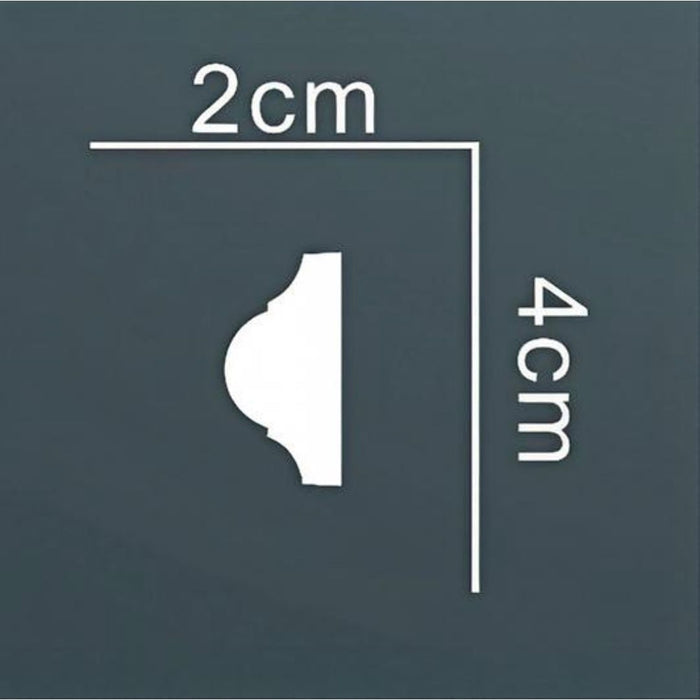 Molding poliuretan AD390 (4cm) (2.4m)