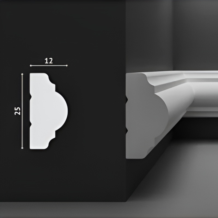 Molding Duropolymer DecoSTAR SK1 (2.5cm) (2m)
