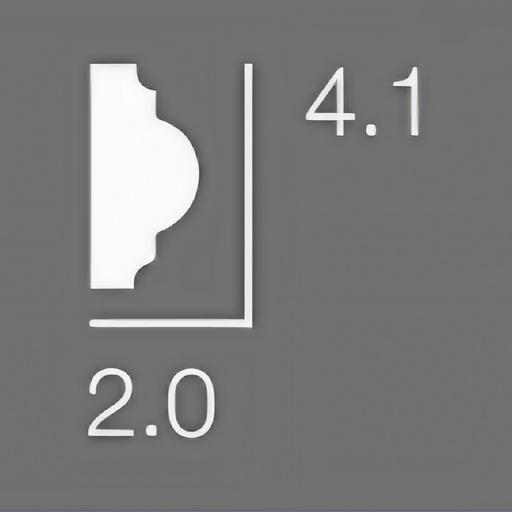 Molding Duropolymer JX51 (4.1cm) (2m)