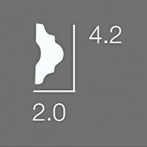 Molding Duropolymer JX59 (4.2cm) (2m)