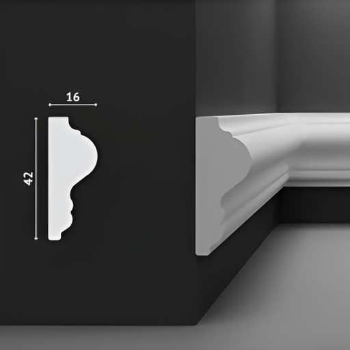 Декоративный молдинг SK4 (4.2cm) (2m)