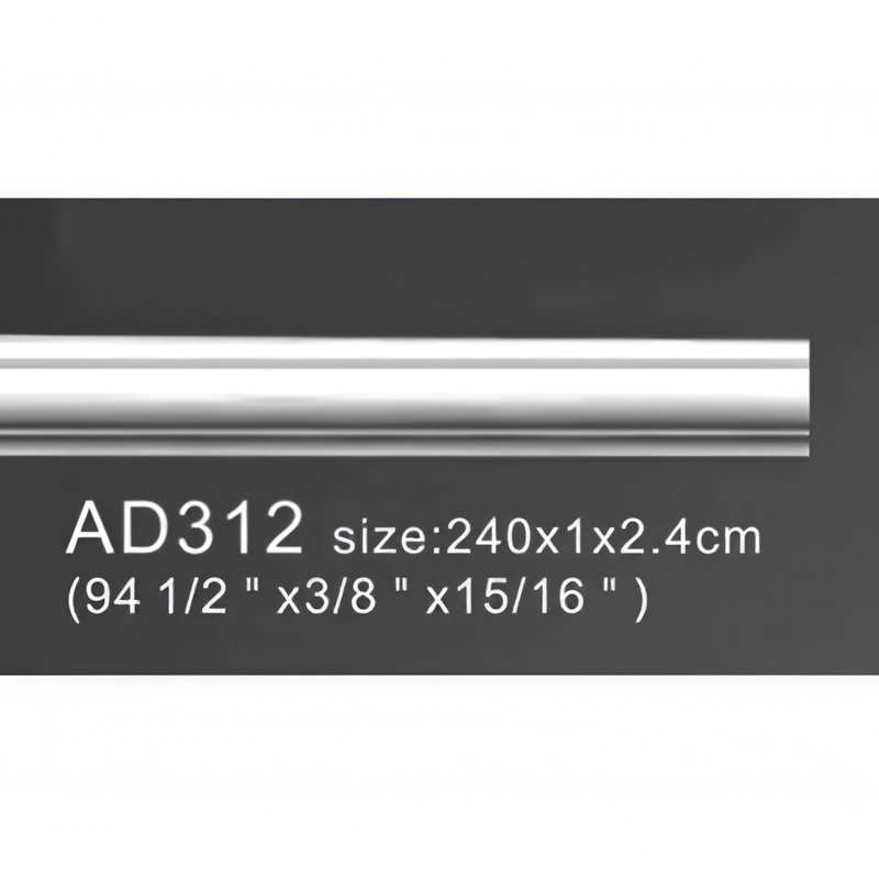 Полиуретановый профиль AD312 (2,4 x 1 x 240 см)