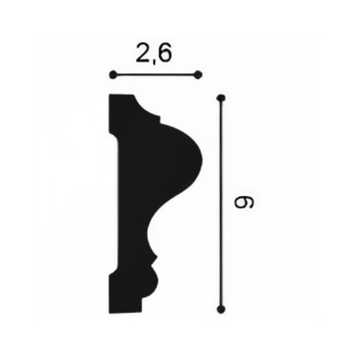 Molding P8020 Orac decor