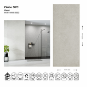 Panou de perete SPC Massi White WMS 503C (1175х2800х4mm)
