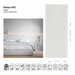 Стеновая панель SPC Mono White WMS 512S (Made in EU)