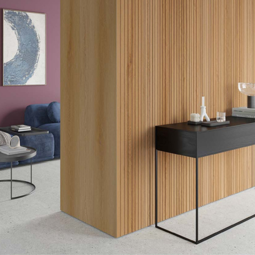 Panou de perete SPC Fluted Beatrice WMSLS 205 (Dimensiuni: 1175 х 2800 х 40 mm)