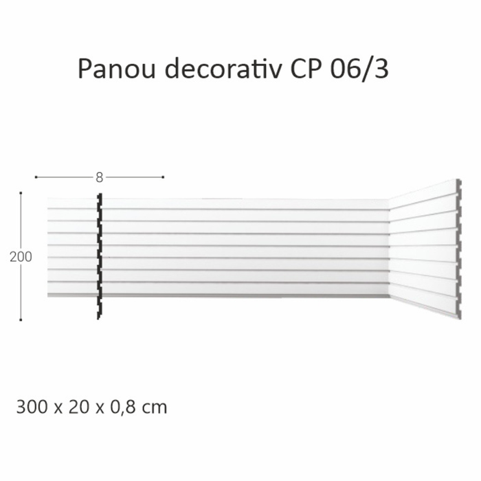 Panou decorativ CP 06/3