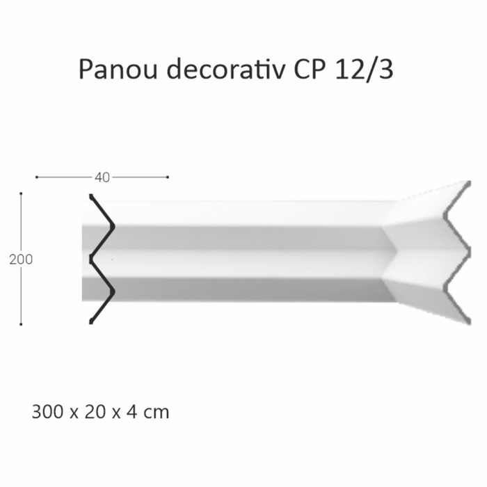 Стеновая панель СП 12/3
