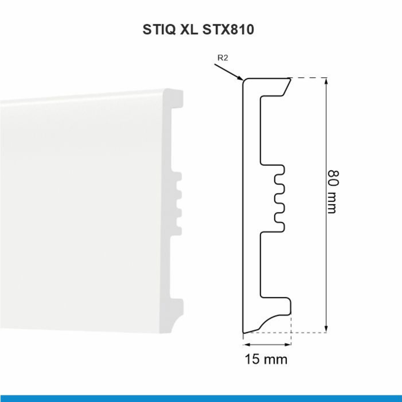 Plinta ARBITON, STIQ XL, STX810 2.2m
