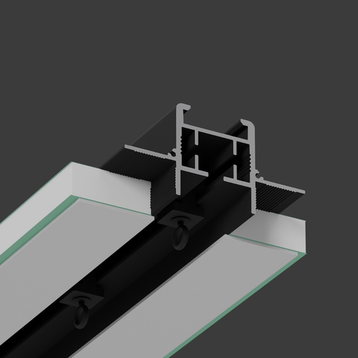 Профиль карниза для автоматизации, 1 м