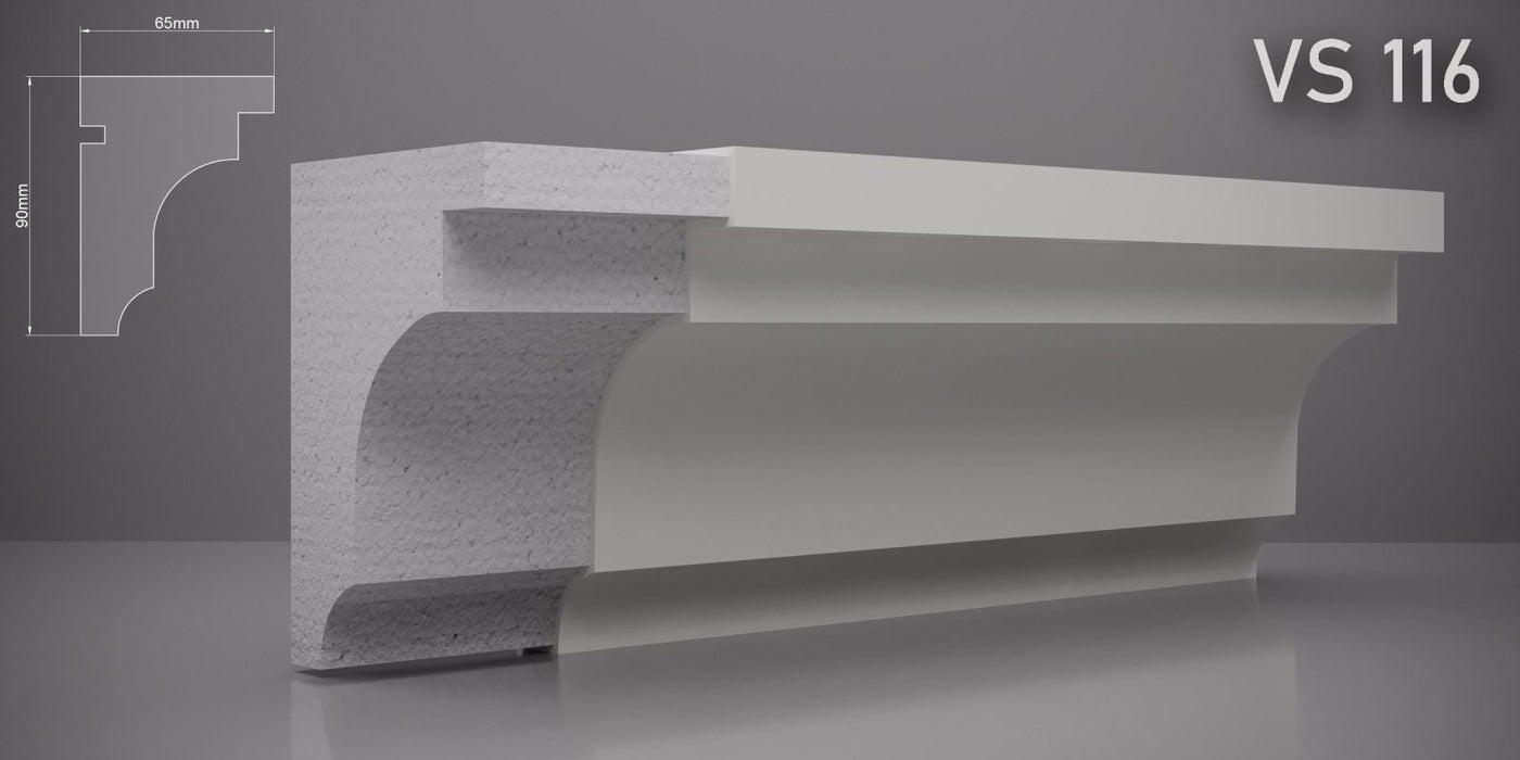 Внешний подоконник VS116