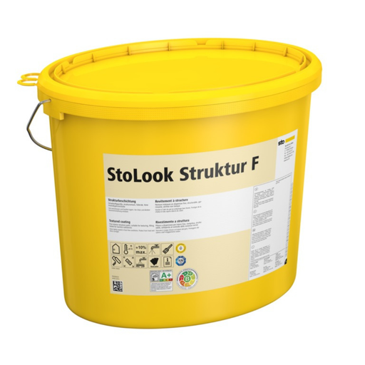 Структурная краска с мелким наполнителем StoLook Struktur F