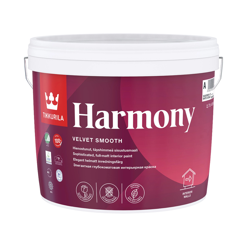 Vopsea interior Tikkurila Harmony BW Moldova