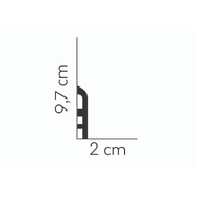 Plintă polimer MD355 Mardom decor