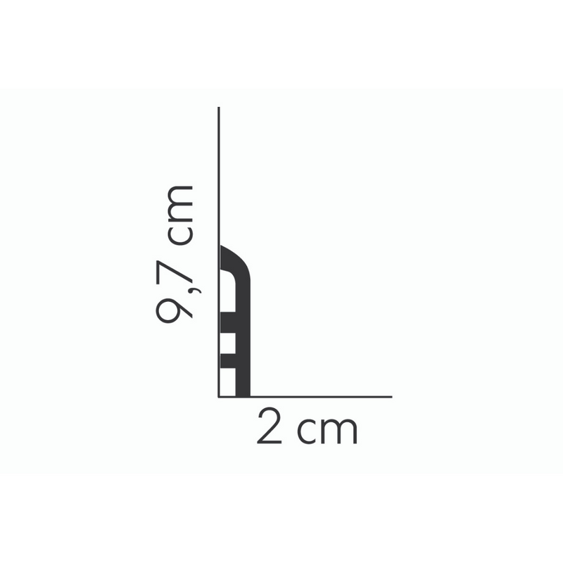 Plintă polimer MD355 Mardom decor